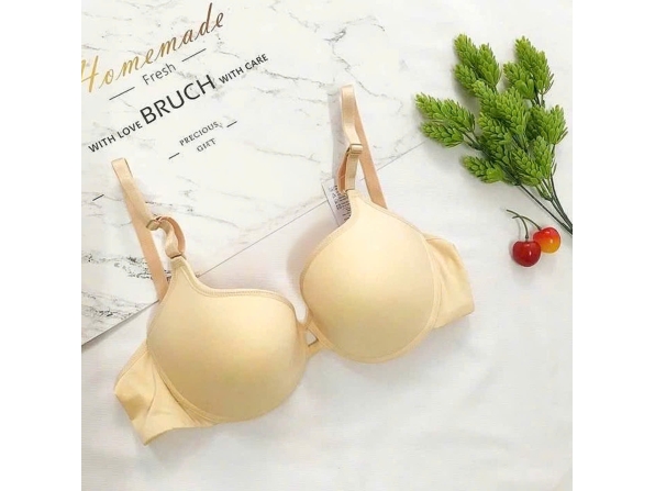 ÁO LOVELY MỎNG ÉP TRƠN  1216 - MÀU DA